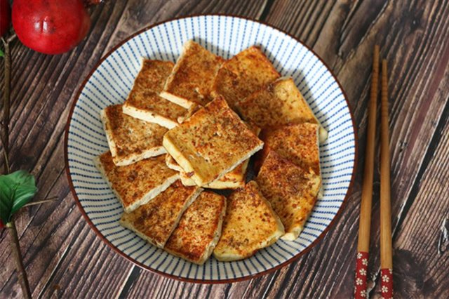 Đậu Hũ Nướng Cay