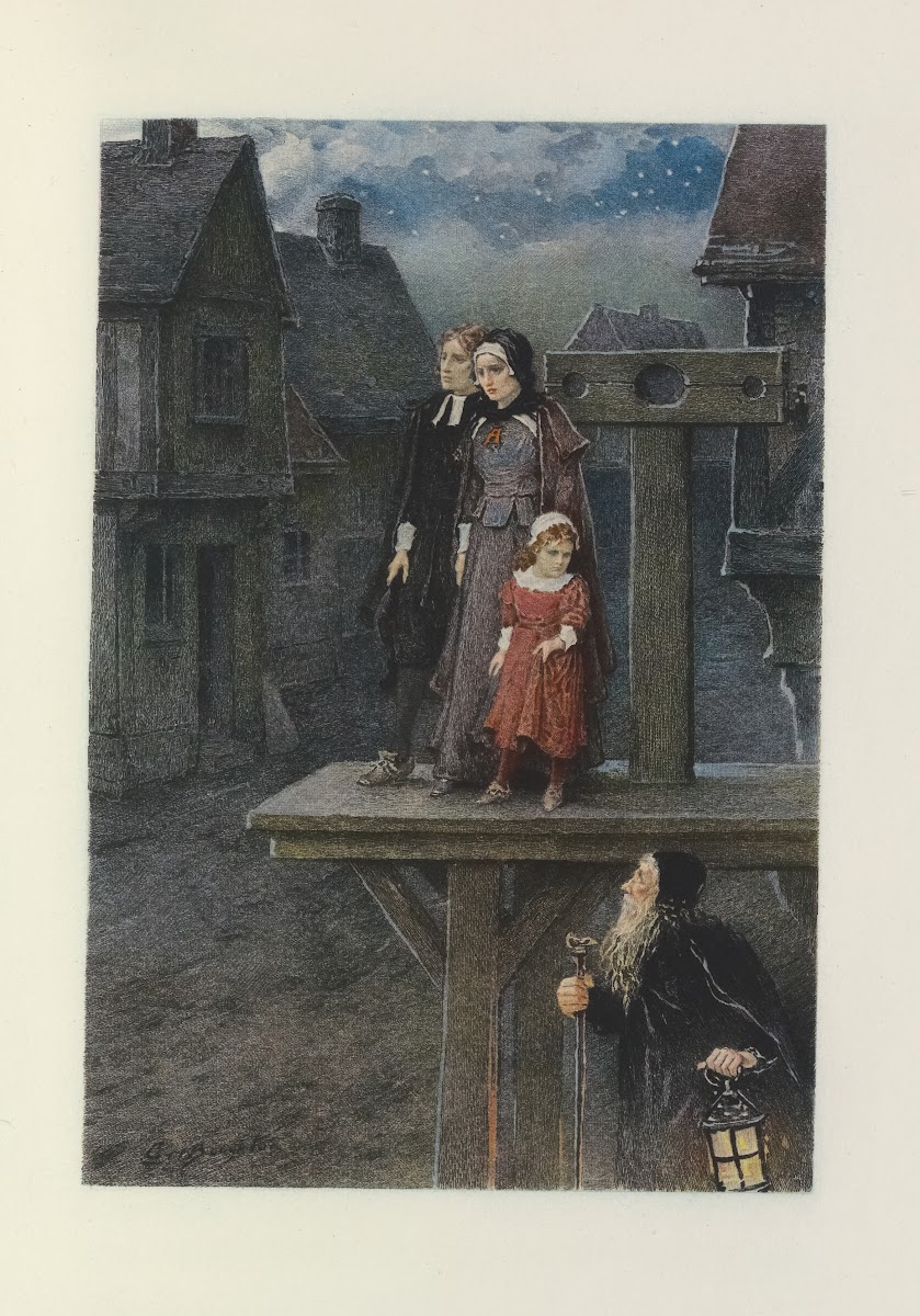 On the Scaffold at Midnight 1908