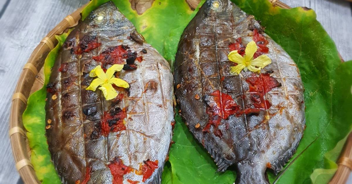 Cá dìa nướng muối ớt