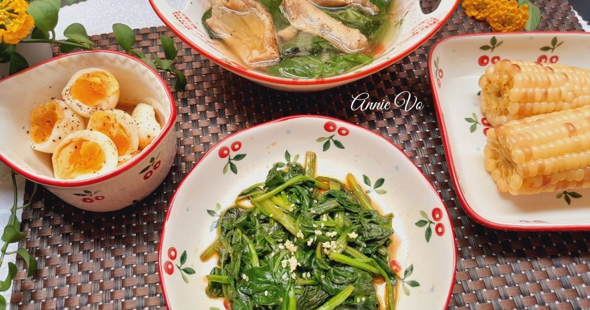 Bữa cơm thanh mát cho ngày nắng nóng