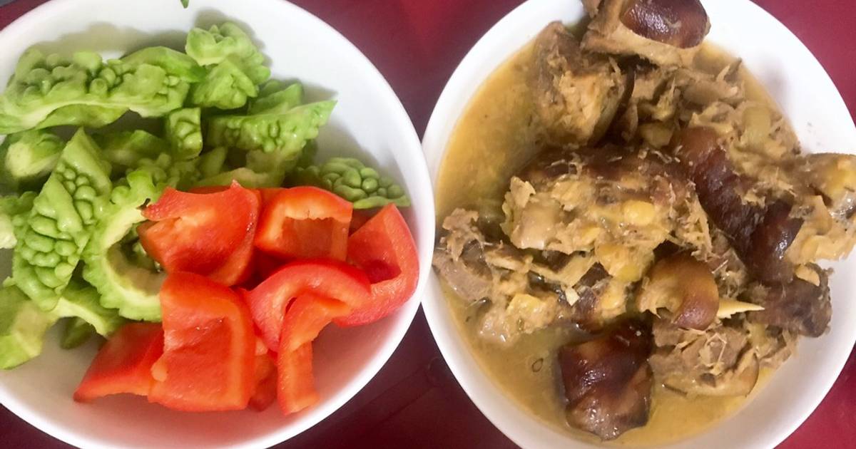 Chân giò heo giả cầy