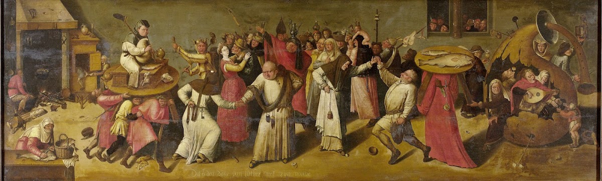 Battle between Carnival and Lent c 1600   c 1620