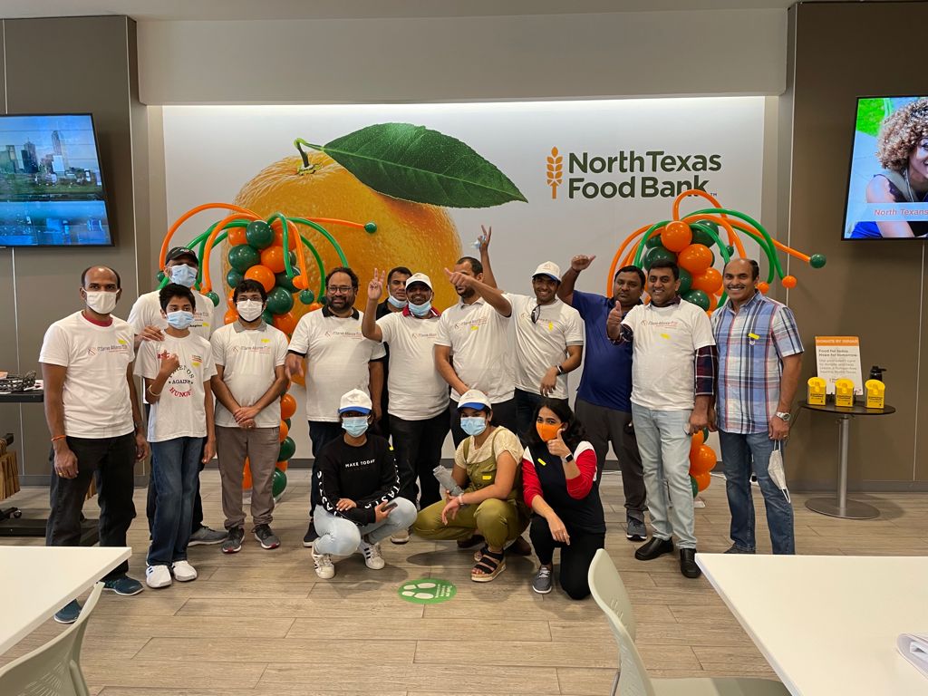 ITServe Alliance Dallas Chapter has volunteered and helped pack 15,300 Meals at North Texas Food Bank