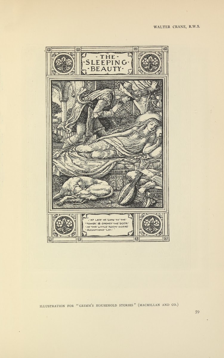 The Sleeping Beauty  Grimms household stories 1914