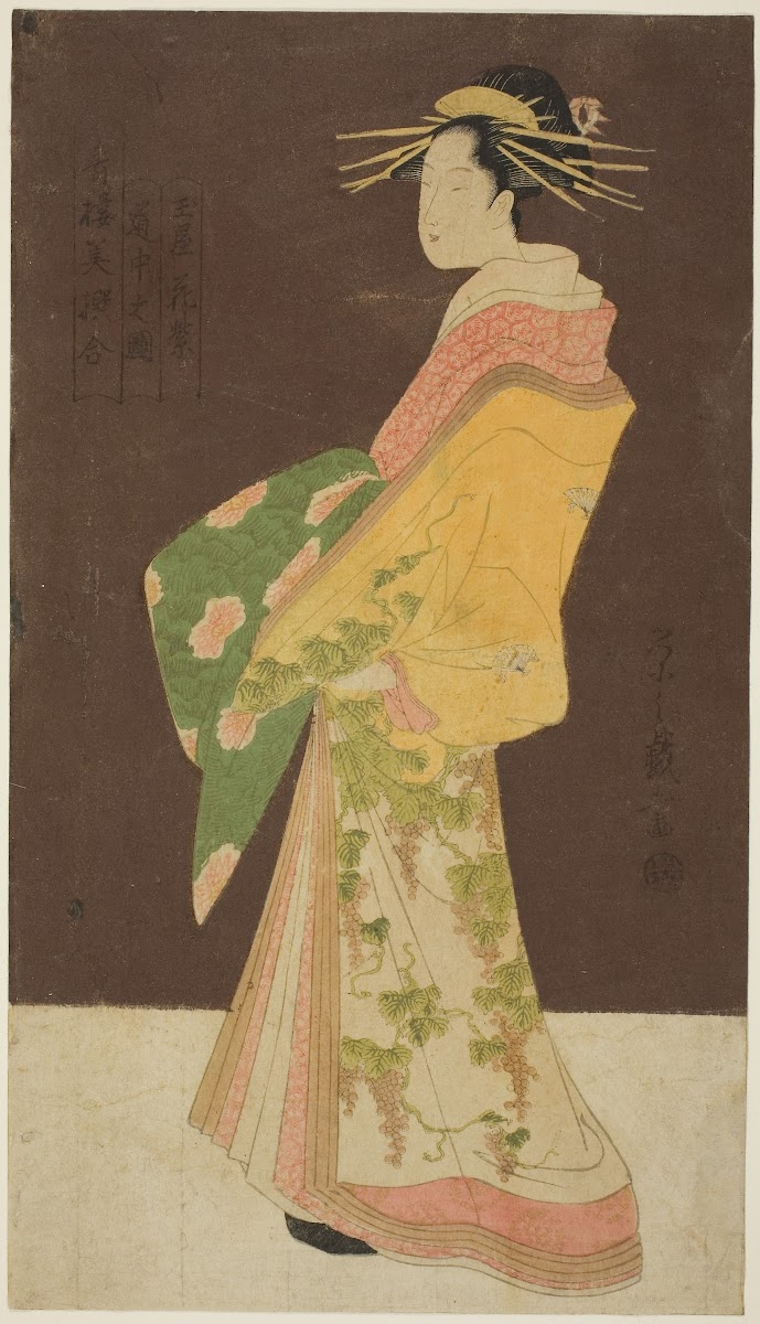A Selection of Beauty from the Pleasure Quarters Seiro bisen awase Hanamurasaki