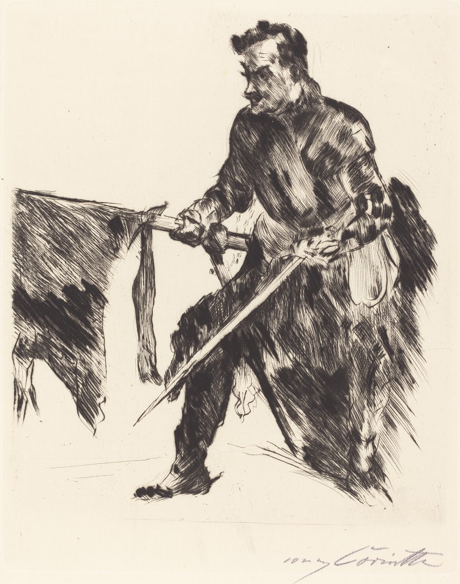 The Actor Rudolf Rittner in the Role of Florian Geyer 1914
