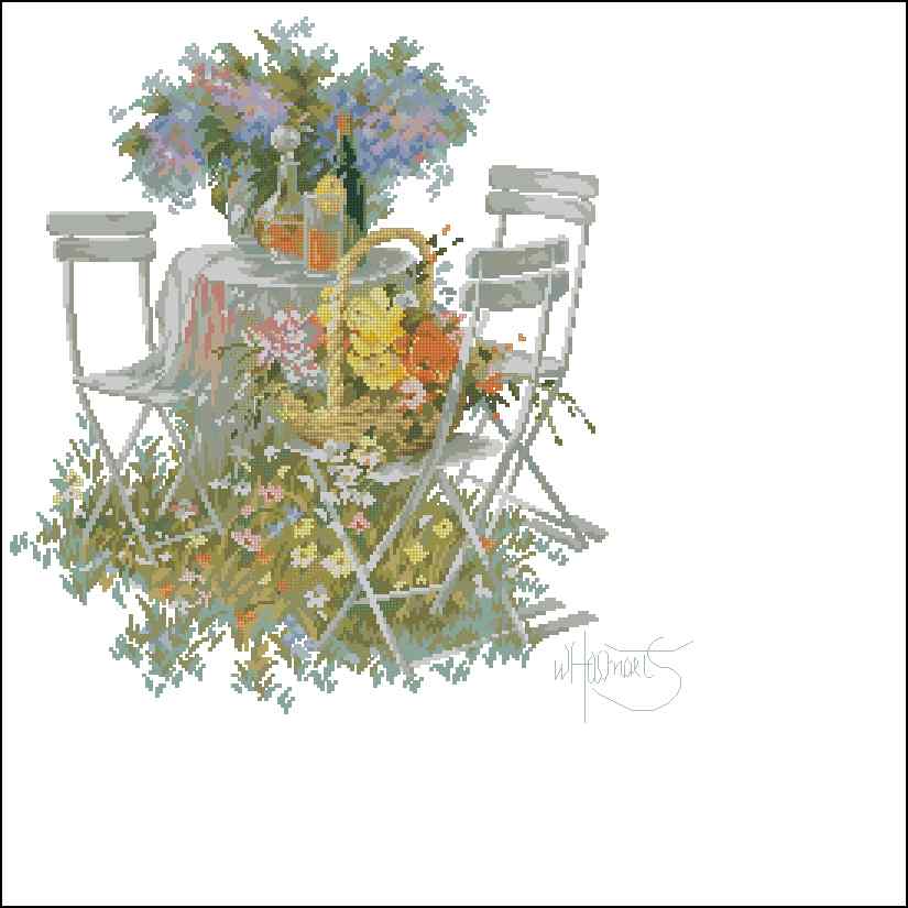 CMP 170249 Flowers At The Table