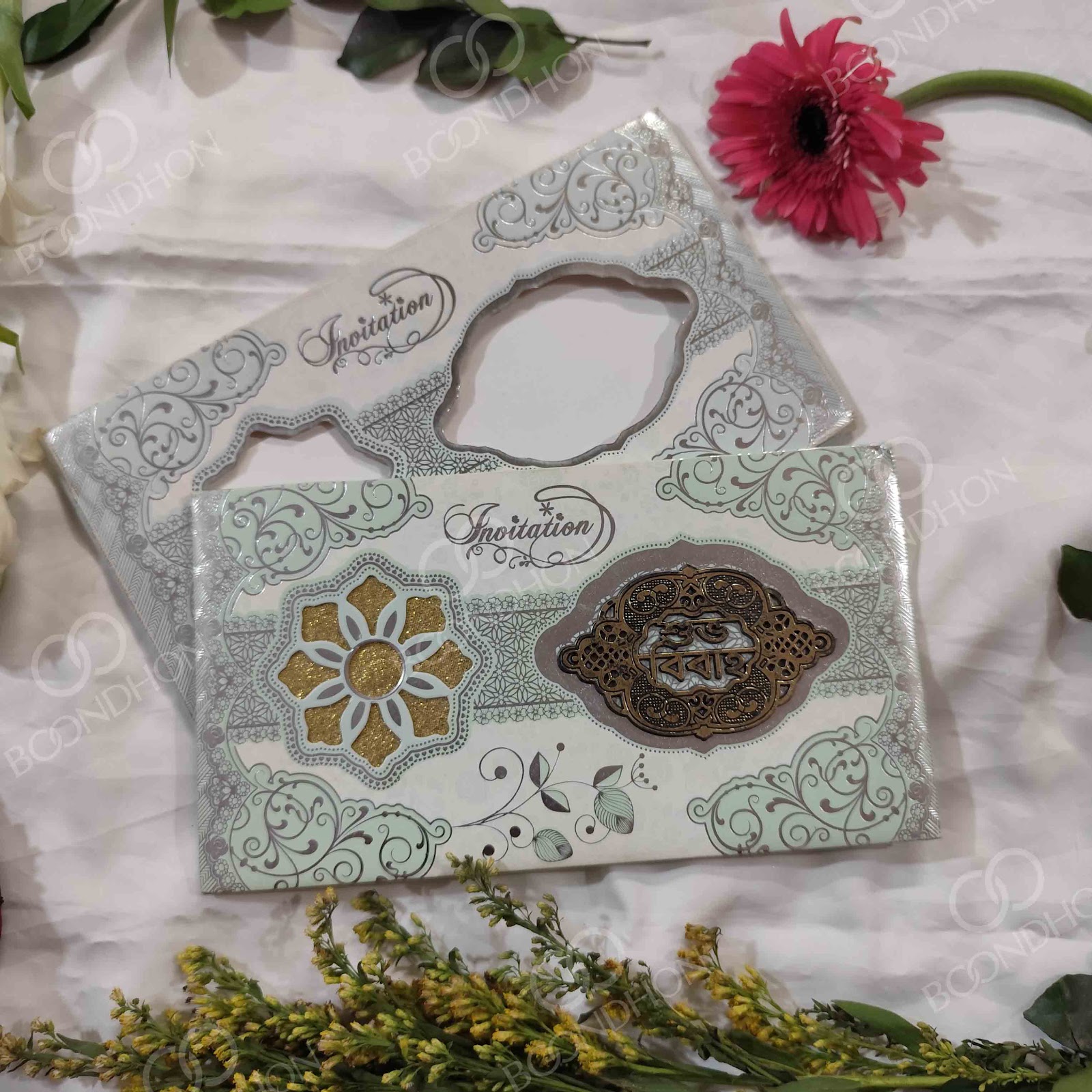 Affordable wedding card design AFF-007 - BOONDHON Manikganj