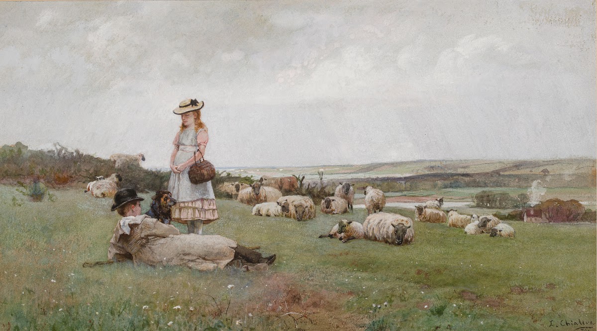 The young shepherdesses
