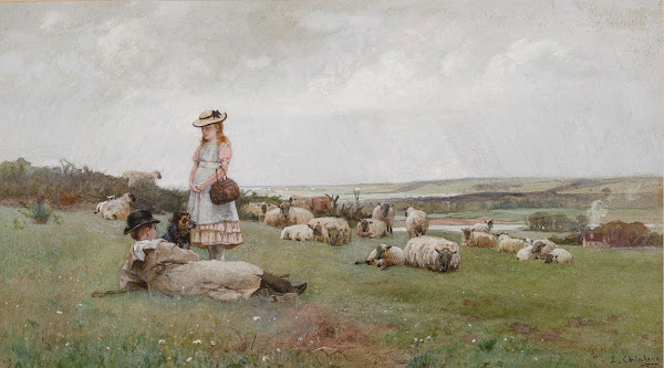 The young shepherdesses