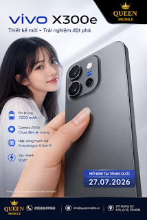 Vivo X300e xuất hiện với thiết kế mới trước ngày mở bán tại Trung Quốc ngày 27 tháng 07 năm 2026 #vivo #vivoX300e #ZEISS #Snapdragon8Gen5 #Android #Smartphone #CôngNghệ #TinCôngNghệ  