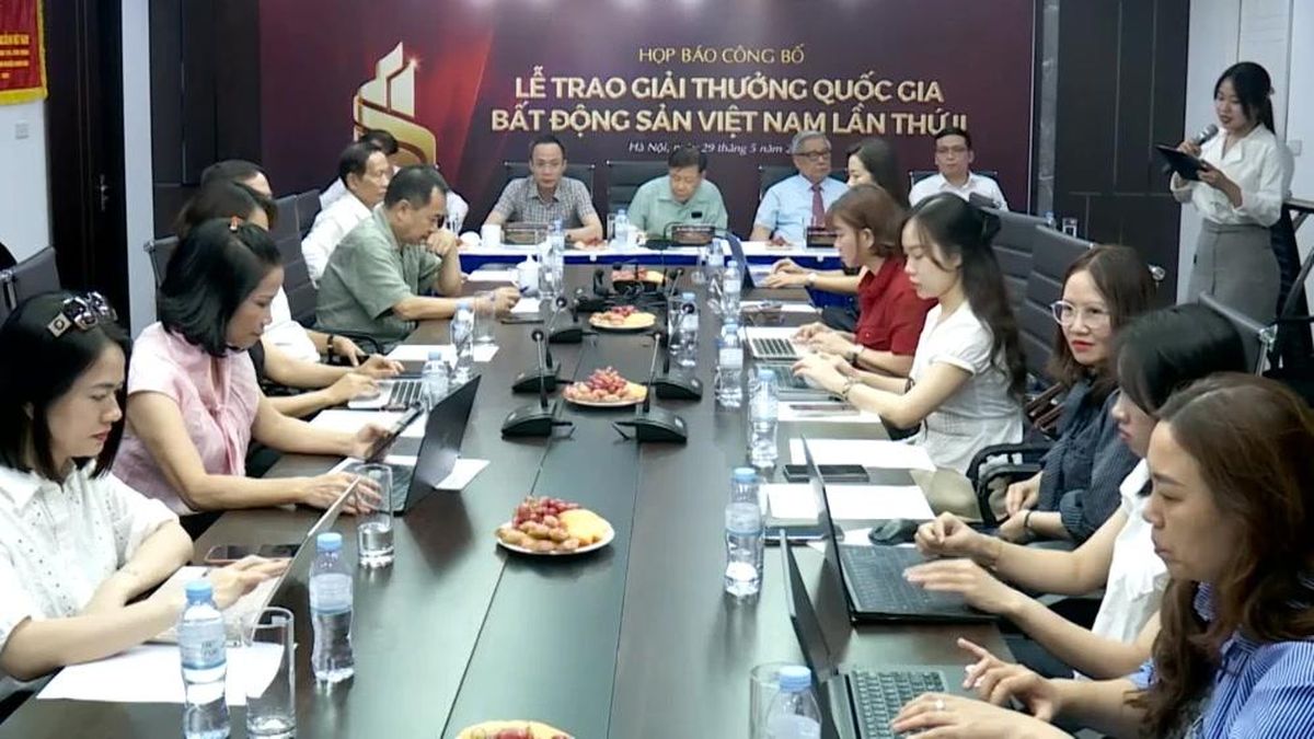 Lễ trao Giải thưởng Quốc gia Bất động sản Việt Nam lần thứ II diễn ra vào ngày 2/6 - Đài Phát thanh và truyền hình Hà Nội
