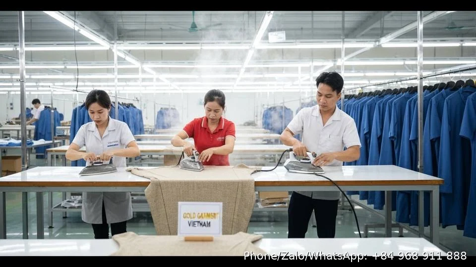 Factory Made Clothes - Gold Garment Vietnam