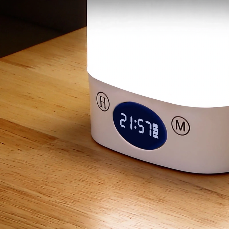 Baby night light with remote control and touch control
