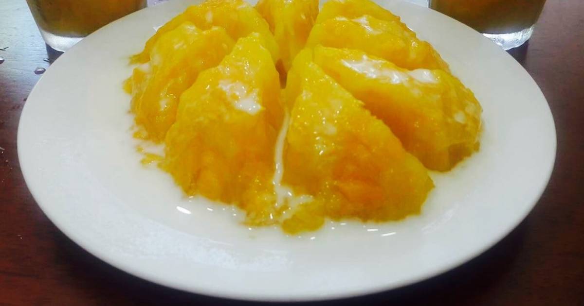 Bánh xoài hấp cốt dừa