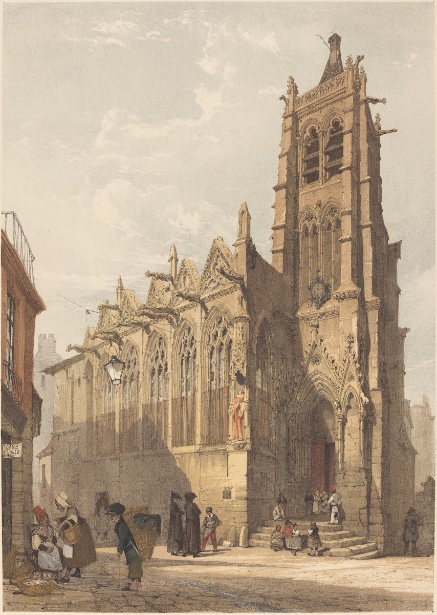 St Séverin Paris 1839