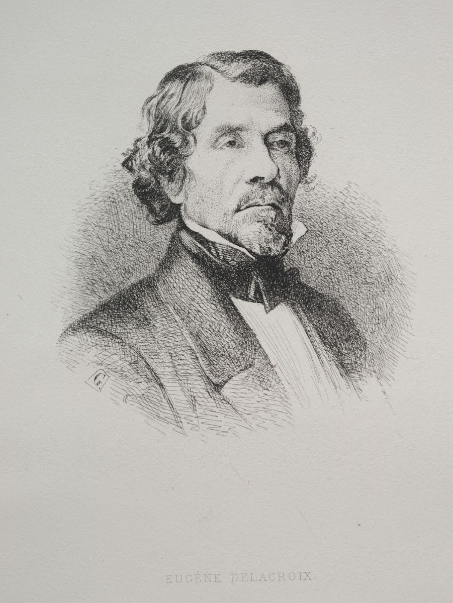 Eugène Delacroix 1800s