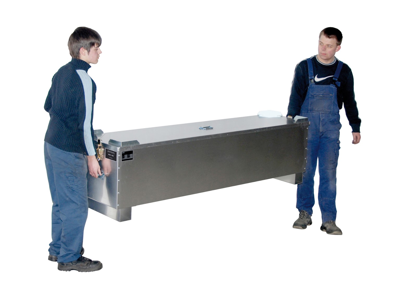 TL-buizen-box AL-D 200, aluminium