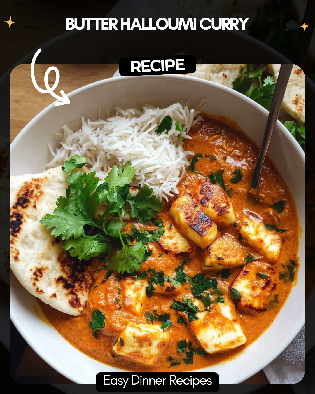 Butter Halloumi Curry