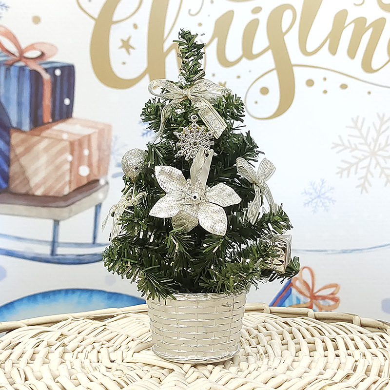 Mini-Weihnachtsbaum für den Schreibtisch, 20 cm