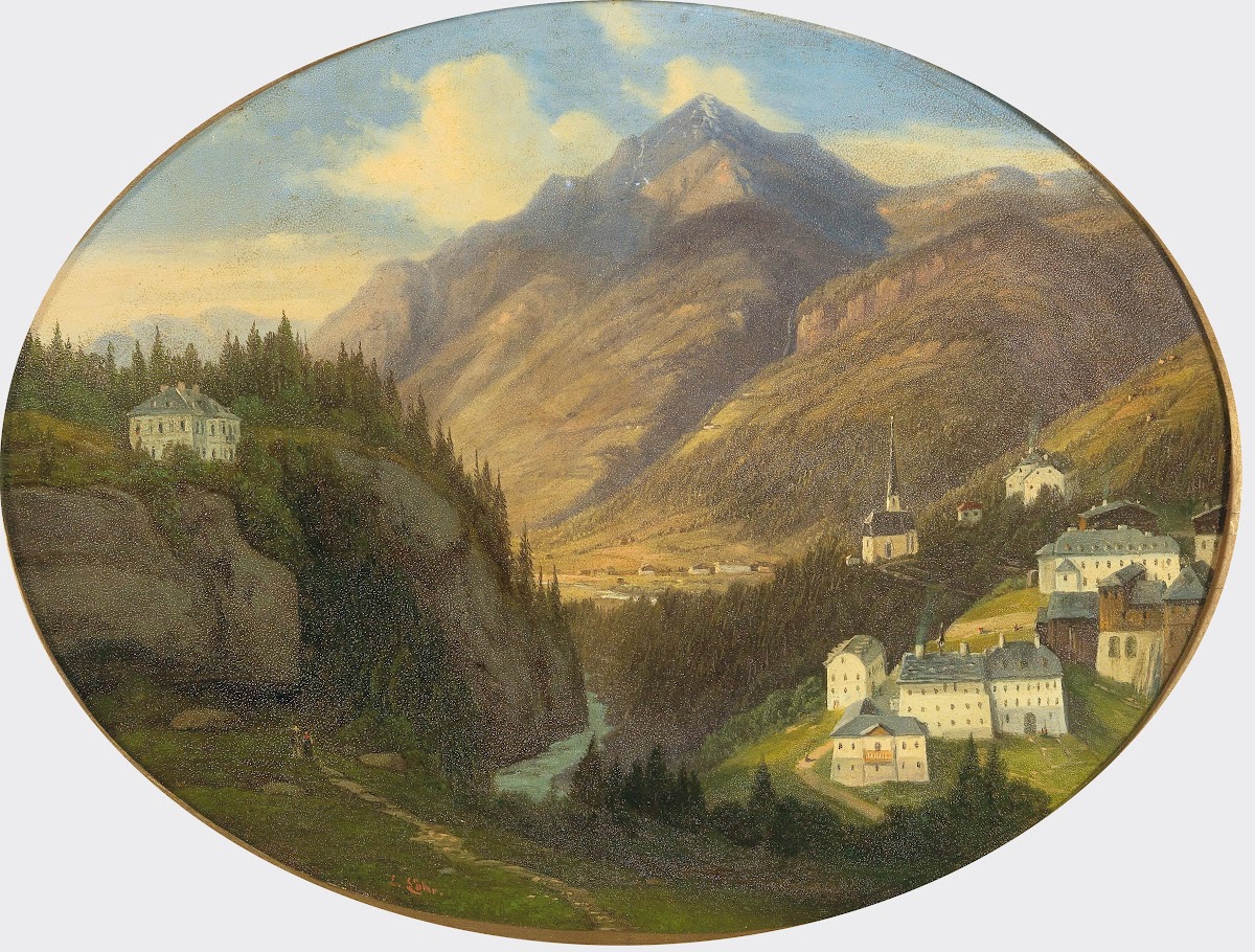 Gastein Gamskogel mit Nikolauskirche
