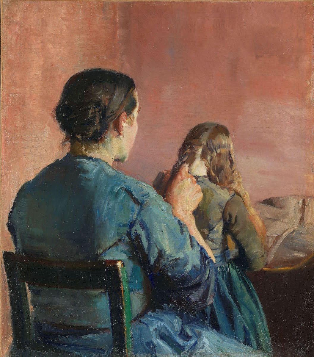 Braiding her Hair 1888