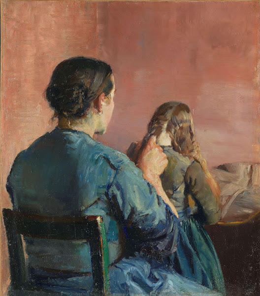 Braiding her Hair 1888