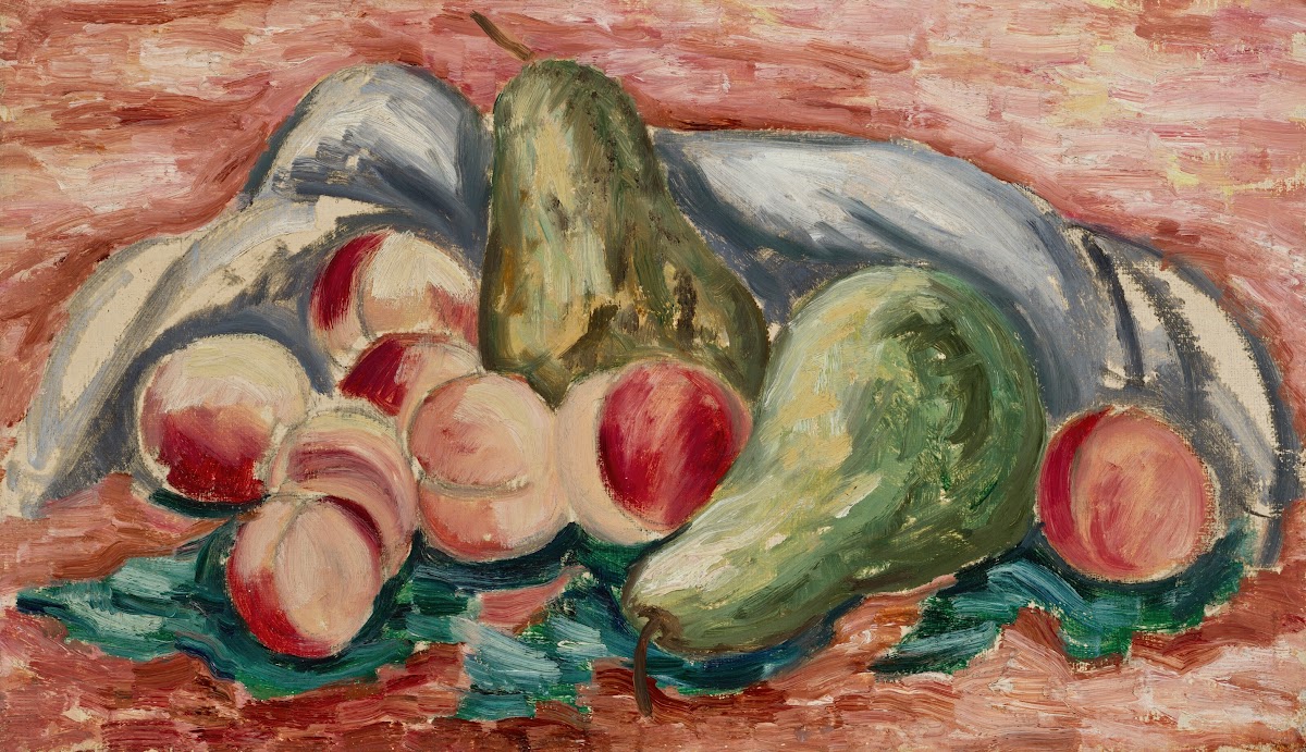 Still Life with Peaches and Pears 1922 1924