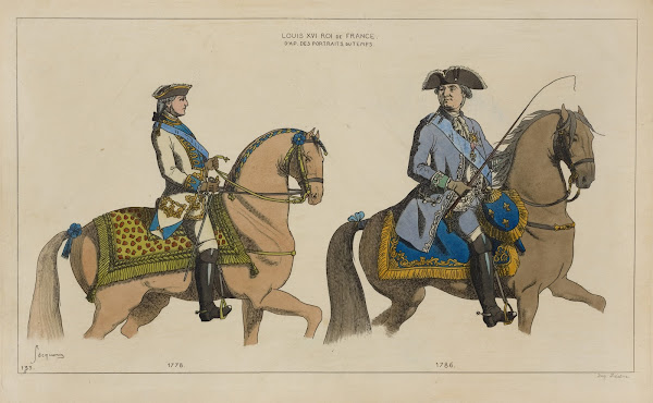 Louis XVI roi de France Daprès des portraits du temps 1778 1786 1869