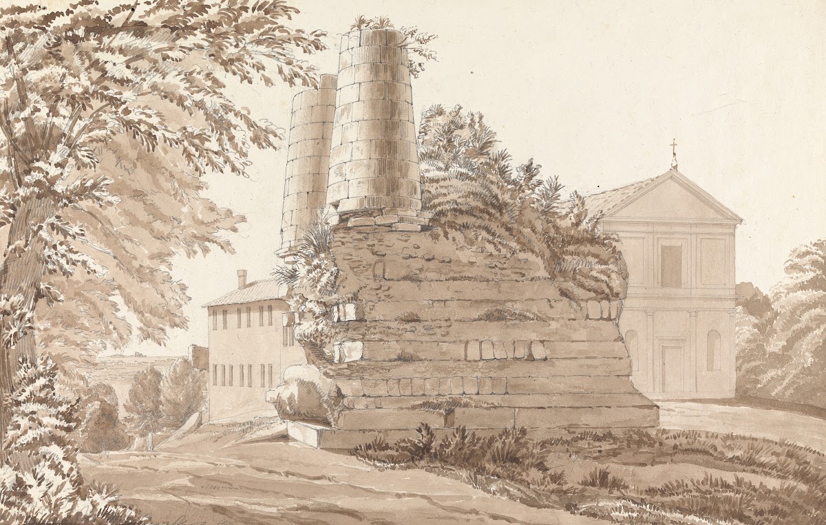 The Tomb of the Horatii and Curatii between 1818 and 1822