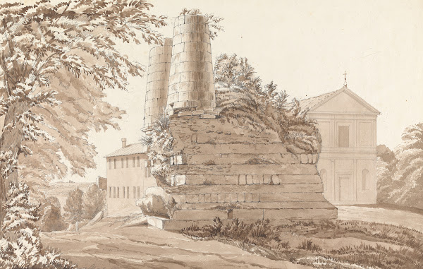 The Tomb of the Horatii and Curatii between 1818 and 1822