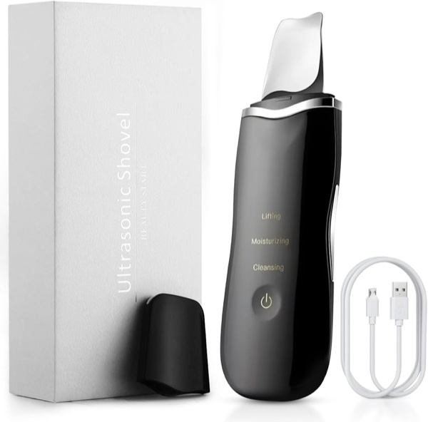 Limpiador de Poros por Ultrasonidos Espátula Facial Peeling