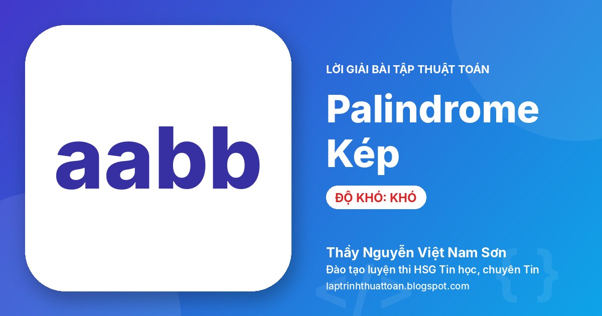 Palindrome Kép