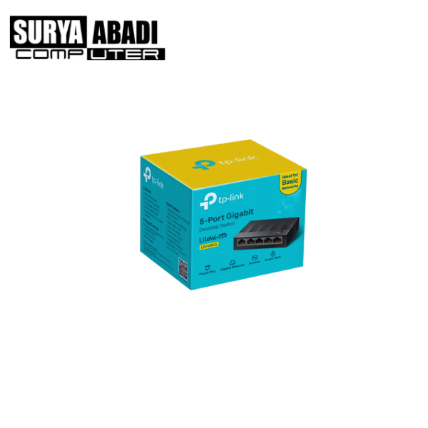 SWITCH HUB TP-LINK LITE WAVE LS1005 GIGABYTE