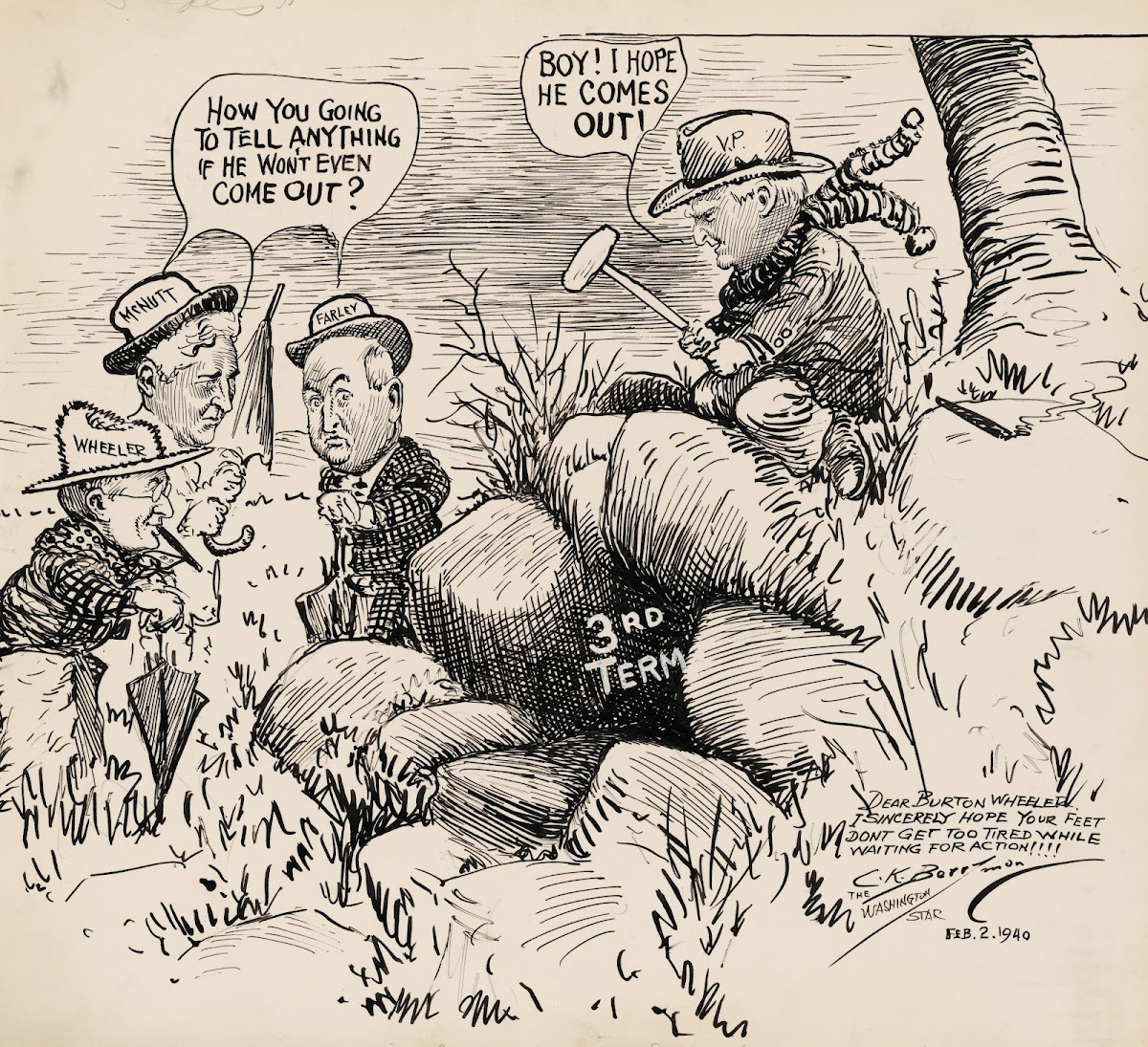 Ground Hog Day 1940