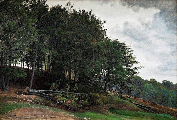 Forested hills 1864