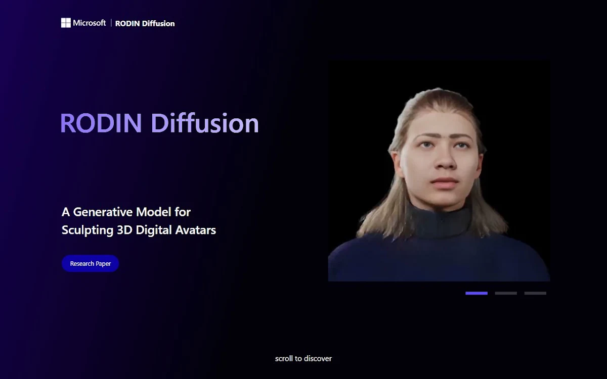 Captura de 3D Avatar Diffusion