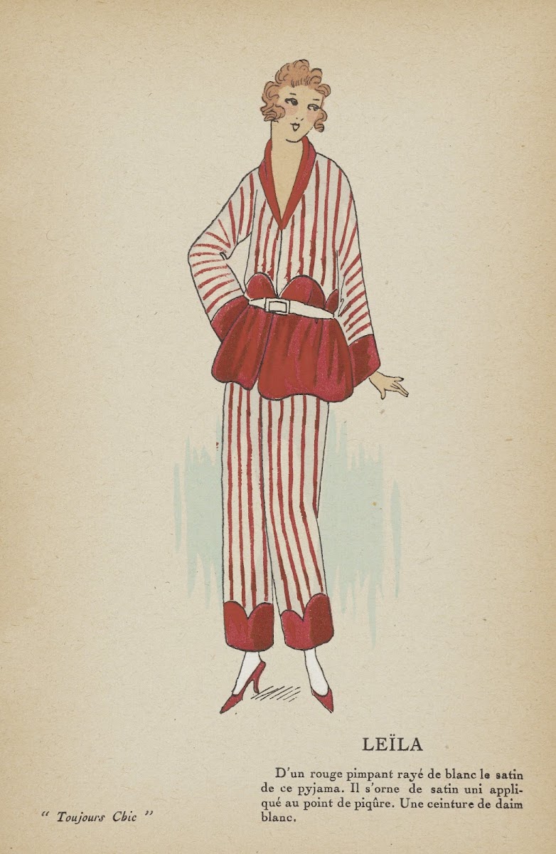 Toujours Chic Les Deshabillés  Leïla 1921 1922