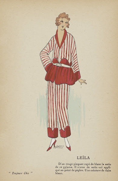 Toujours Chic Les Deshabillés  Leïla 1921 1922
