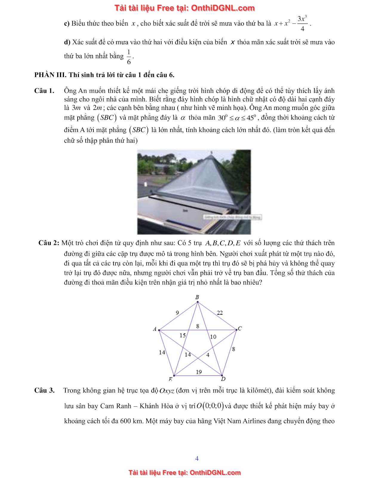 32 đề phát triển minh họa môn toán - có đáp án