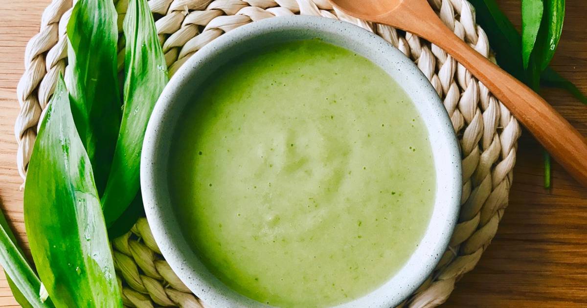 💚 Súp Tỏi Gấu Xay Mịn (Velouté à l’Ail des Ours)