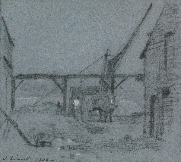 Unloading Grain 1806