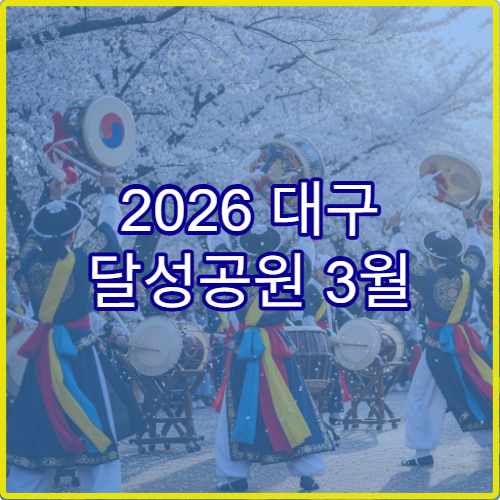 2026 대구 달성공원 3월 벚꽃 만개 실시간 후기와 방문 꿀팁 공유