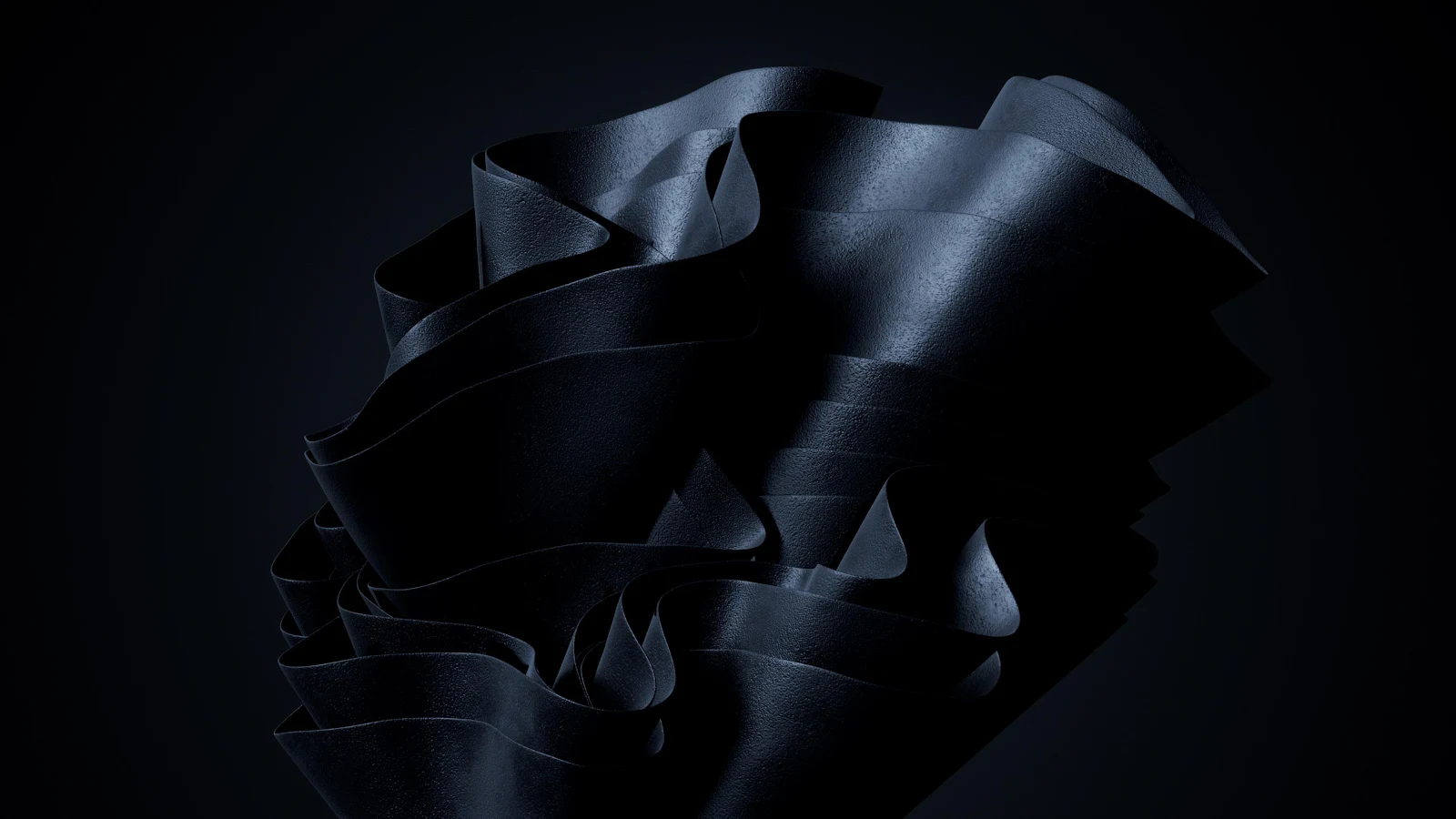 Windows 11 Dark Bloom Wallpaper 4K Desktop Wallpaper