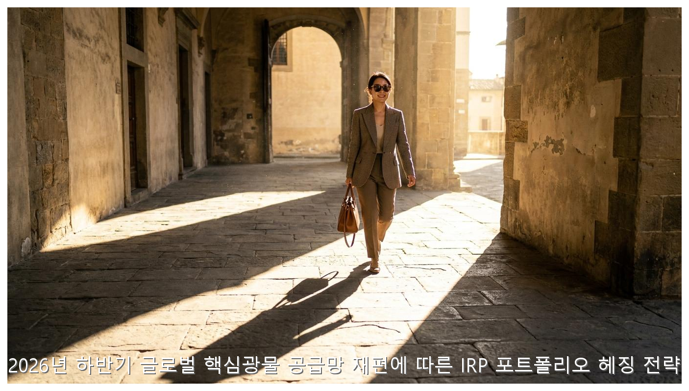 2026년 하반기 글로벌 핵심광물 공급망 재편에 따른 IRP 포트폴리오 헤징 전략 핵심 안내 및 분석 인포그래픽 (4)