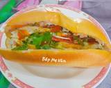 Vậy là đã hoàn thành ổ bánh mì chả cá,chả lụa,trứng ốp la,patê thơm ngon.