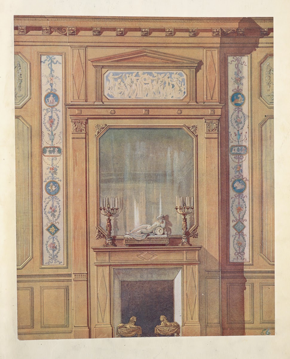 Cheminée du boudoir 1907