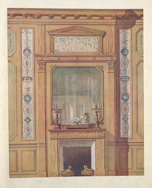 Cheminée du boudoir 1907