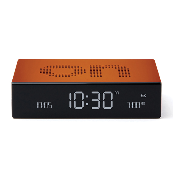 Lexon Flip Premium Dual-Sided Alarm Clock