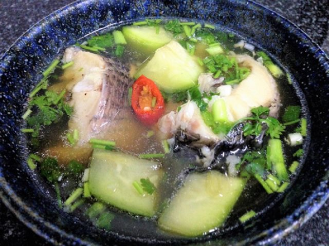 Canh Bầu Cá Lóc